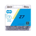 Cadena KMC 7v Z7 Gris/Bronze