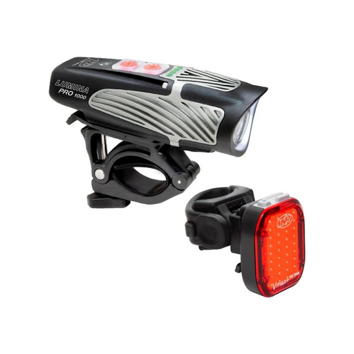 NiteRider Swift 300 - Luz delantera para bicicleta, Sabre 110, paquete  combinado de luces traseras para bicicleta, recargable por USB, luz frontal