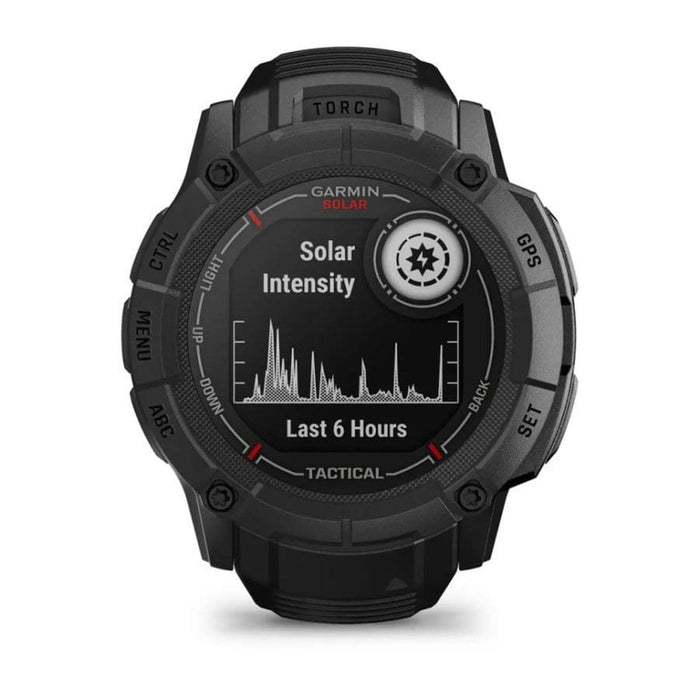 Reloj Garmin Instinct 2X Solar Tactical Edition Negro - Velo Store Mx