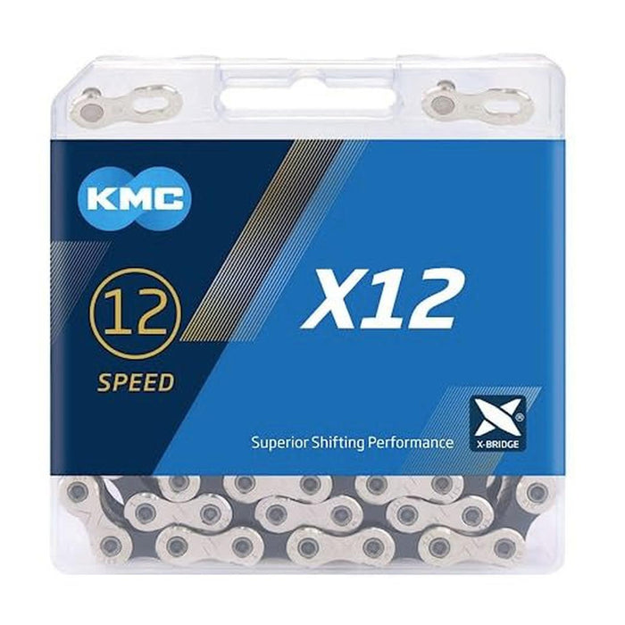 Cadena KMC X12 (12 velocidades) 126E - Velo Store Mx