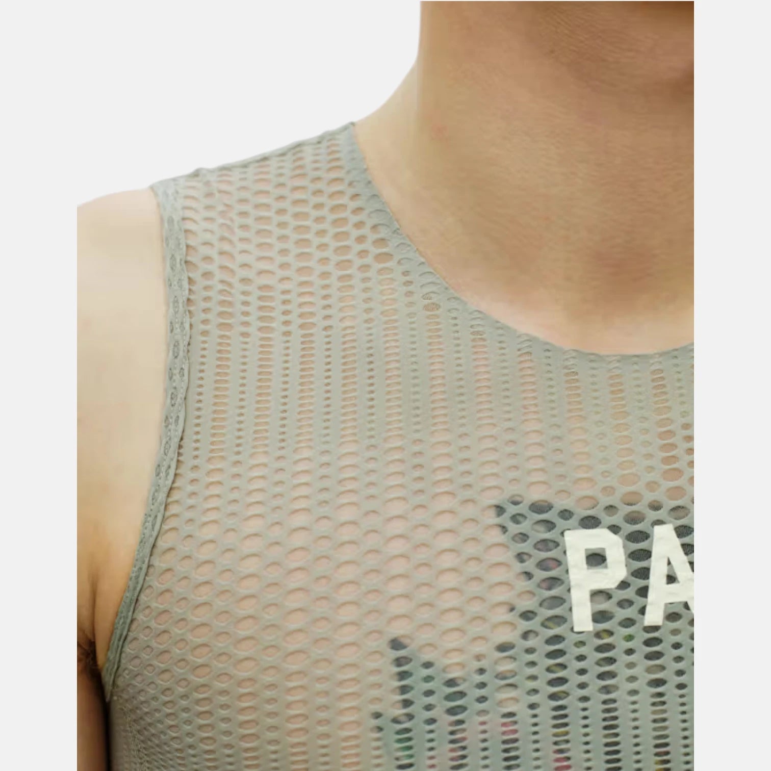 Pas Normal Studios Mechanism Pro Sleeveless Baselayer Light Grey-thumbmail-8