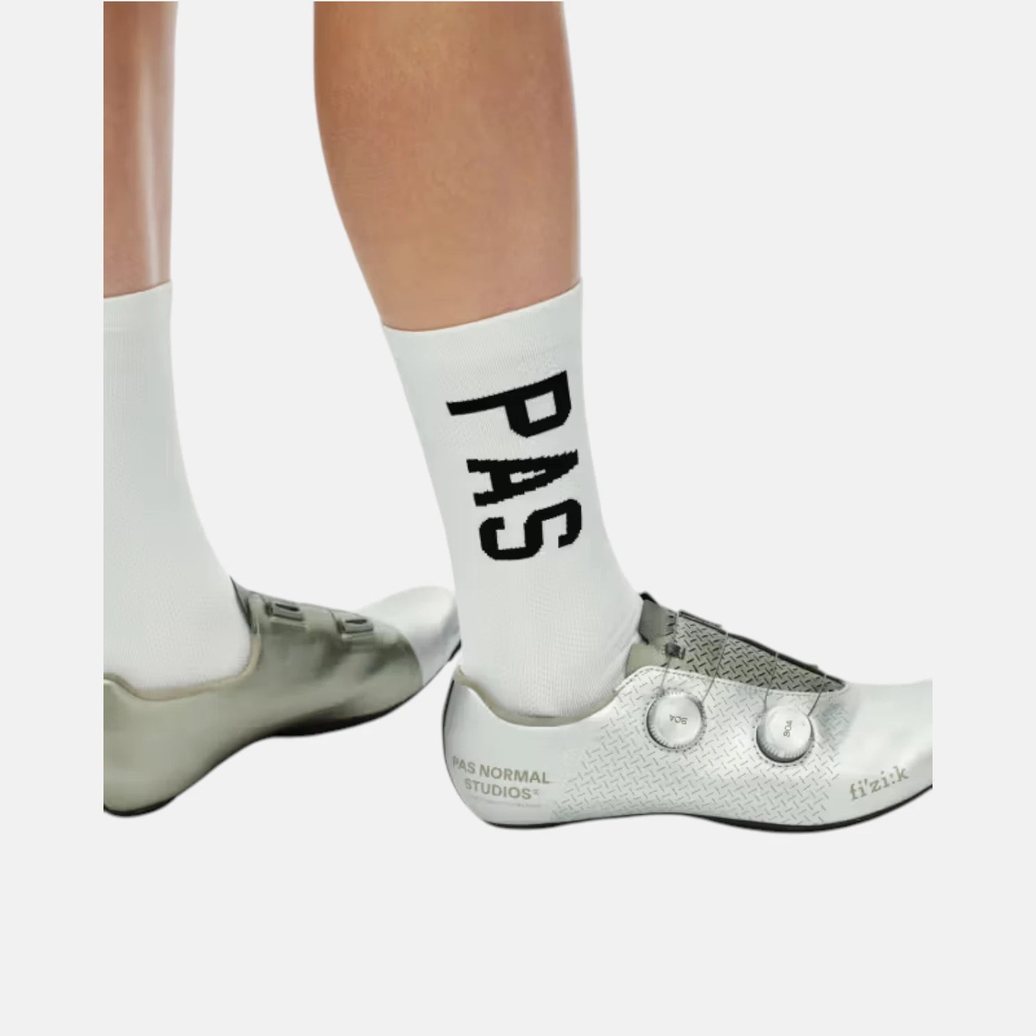 Pas Normal Studios Race Socks White White-thumbmail-5