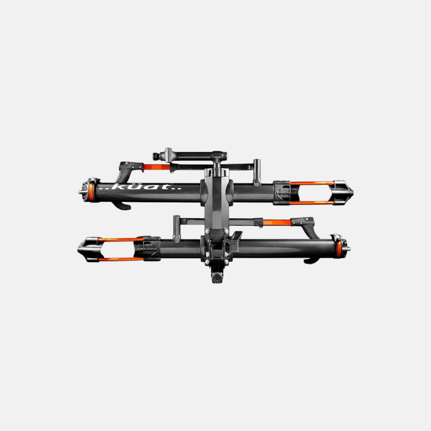 Rack Portabicicletas Kuat NV 2.0 de 2" Negro y Gris y Naranja