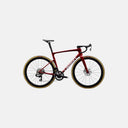 Bicicleta de carretera Velo Store Mx S-Works Tarmac SL9 roja de carbono con grupo SRAM RED AXS y ruedas Roval Rapide