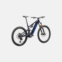 Bicicleta eléctrica de montaña Velo Store Mx Turbo Levo Pro Carbon G4 azul con suspensión FOX Factory y cuadro de carbono