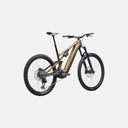 Bicicleta eléctrica de montaña Velo Store Mx Levo Expert Carbon en color Satin Burnt Gold con suspensión FOX
