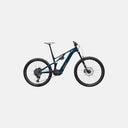 Bicicleta eléctrica de montaña Velo Store Mx Turbo Levo 4 Comp Alloy en color Gloss Deep Lake Metallic con doble suspensión