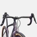 Vista frontal del manillar y cuadro de carbono de la bicicleta Specialized Diverge Expert en Velo Store Mx
