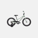Bicicleta infantil Specialized Riprock Coaster 16 en color verde claro con ruedines y neumáticos anchos de Velo Store Mx