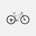 Bicicleta de montaña Specialized Rockhopper Comp gris con cuadro de aluminio, horquilla RockShox y transmisión SRAM 1x12