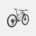 Bicicleta de montaña Specialized Epic 9 Sport en color verde azulado, cuadro de carbono, doble suspensión y transmisión SRAM