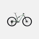 Bicicleta de montaña Specialized Chisel Base en color verde pistacho con doble suspensión para Cross Country en Velo Store Mx
