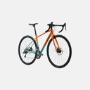 Bicicleta de ruta Liv Avail AR 2 de Velo Store Mx en color naranja y turquesa con frenos de disco hidráulicos