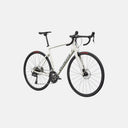 Bicicleta de carretera Specialized Allez E5 de Velo Store Mx en color blanco, con cuadro de aluminio y horquilla FACT