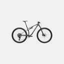 Bicicleta de montaña Specialized Chisel Comp en color gris, cuadro de aluminio con suspensión doble y transmisión SRAM
