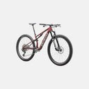 Bicicleta de montaña Specialized Epic 8 Expert en color burdeos satinado, cuadro de carbono y suspensión de 120mm.