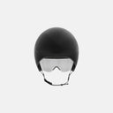 Casco aerodinámico Velo Store Mx Kask Bambino Pro negro mate con visera magnética para ciclismo de contrarreloj