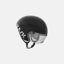 Casco aerodinámico Kask Bambino Pro negro con visera magnética transparente para ciclismo de Velo Store Mx