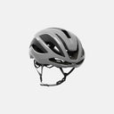 Casco de ciclismo de ruta Velo Store Mx Kask Elemento en color gris plateado con diseño aerodinámico y ventilación.