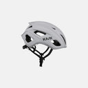 Casco de ciclismo Velo Store Mx Kask Mojito 3 en color gris claro con diseño aerodinámico y ventilación avanzada