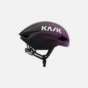 Casco de ciclismo aerodinámico KASK Nirvana en color morado oscuro con diseño de alto rendimiento de Velo Store Mx