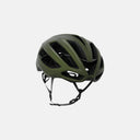 Casco de ciclismo Kask Protone Icon en color verde oliva con diseño aerodinámico y ventilación, de Velo Store Mx.