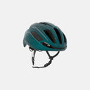 Casco de ciclismo Kask Sintesi en color verde azulado con diseño aerodinámico y ventilaciones, disponible en Velo Store Mx