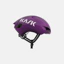 Casco de ciclismo aerodinámico Kask Utopia Y en color morado Grape, disponible en Velo Store Mx.