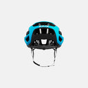 Casco de ciclismo Kask Valegro azul brillante, vista trasera con sistema de ajuste Octo Fit y ventilación optimizada.