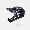 Casco integral de MTB Velo Store Mx Kali Invader 2.0 en color negro mate con diseño ventilado y visera ajustable