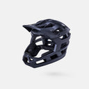 Casco integral de MTB Kali Invader 2.0 negro mate con visera ajustable, disponible en Velo Store Mx