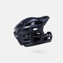 Casco integral de MTB Velo Store Mx Kali Invader 2.0 en color negro con diseño ventilado y visera ajustable