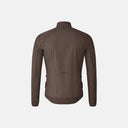 Chaqueta de ciclismo Velo Store Mx Velocio Ultralight marrón, diseño ligero y transpirable con ventilación trasera.