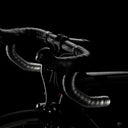 Cinta de manubrio Velo Store Mx Ciclovation Advanced Leather Touch negra con textura antideslizante y acolchado gel