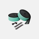 Cinta de manubrio Velo Store Mx Ciclovation Advanced Leather Touch color verde menta con textura antideslizante