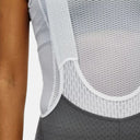 Culote con tirantes Velo Store Mx Mechanism en gris medio con malla blanca transpirable y ajuste aerodinámico