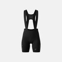 Culotte con tirantes Velocio Concept negro para mujer, diseño aerodinámico de alta compresión con tecnología FlyFree