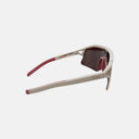 Gafas de ciclismo Velo Store Mx KOO HYPE Strade Bianche con lente Siena Red Mirror y montura beige de alto rendimiento