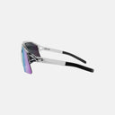 Gafas de ciclismo Velo Store Mx Koo HYPE con montura transparente y lentes Zeiss de espejo en vista lateral