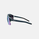 Gafas de ciclismo Velo Store Mx Koo HYPE con montura azul oscuro, lentes Zeiss reflectantes y diseño ergonómico.