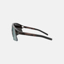 Gafas de ciclismo Velo Store Mx Koo HYPE con montura carey y lentes Zeiss de alta precisión, vista lateral.