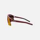 Gafas de ciclismo Velo Store Mx Koo HYPE en color granate con lentes Zeiss reflectantes y diseño ergonómico