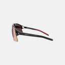 Gafas de ciclismo Velo Store Mx KOO HYPE Strade Bianche con lente de espejo Siena Red y montura negra