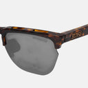 Gafas de sol Velo Store Mx Scicon Gravel con marco de carey y lentes espejadas grises de estilo deportivo
