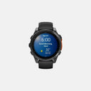 Smartwatch Garmin Fénix 8 de 47mm con pantalla AMOLED, caja gris titanio y correa negra en Velo Store Mx