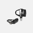 Pedales con potenciómetro Garmin Rally RK210 de Velo Store Mx, diseño negro compatible con calas Look Keo de ruta.