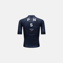 Jersey de ciclismo Velo Store Mx Pas Normal Studios Mechanism azul marino con logo PNS y ajuste aerodinámico