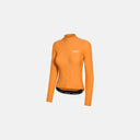 Jersey de ciclismo de manga larga Velo Store Mx Pas Normal Studios Mechanism Pro en color naranja para mujer