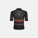 Jersey de ciclismo Pas Normal Studios Mechanism Late Drop negro con franjas horizontales y logo PNS en Velo Store Mx