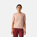 Jersey de ciclismo Velo Store Mx para mujer en color rosa, diseño ultraligero de malla transpirable y corte relajado.